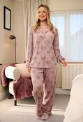 Luxury Velour Pyjama Set, Lilac / S/M image
