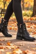 Teddy Combat Boot, Black / 38
