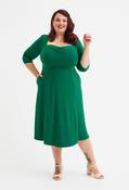 Georgina Sweetheart '1940s' Curve+ Dress, Green / 12