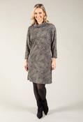 Leopard Print Dress, Taupe / 10