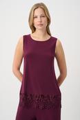 Chic Sleeveless Pullover, Plum / 10