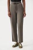 Side Band Straight Leg Pants, Khaki / L