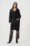 Studded Sweater Coat, Black / M