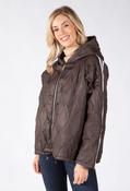 Quilted Coat with Side Stripe image