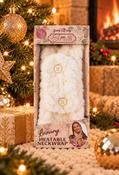 Luxury Heatable neck warmer, Cream / F/S