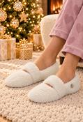 Ballerina Slipper Cosies, White / F/S