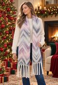 Soft Oversize Scarf, Pink / F/S