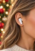 Premium Wireless Earbud Headphones, White / F/S