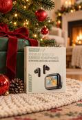 Premium Wireless Earbud Headphones, Black / F/S
