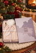 Embellished Hat and Scarf Giftset, Pink / F/S