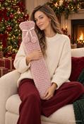 Long Hot Water Bottle, Pink / F/S