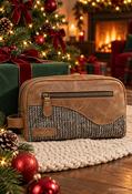 Men's Washbag, Tan / F/S