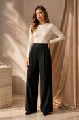Sienna Wide Leg Trousers, Black / 10 image