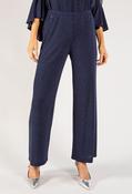 Lurex Detail Trousers, Navy / XL image