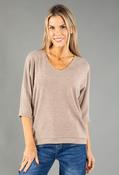 Round Neckline Knit Pullover, Beige / 18 image