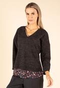 2 in 1 Knit Top, Black / 14 image