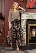 Cocoa Dots Tulle Skirt image