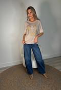 Soft Touch Diamante Knit Jumper, Beige / F/S image