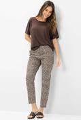 Maron Polka Dot Trousers, Brown / 40 image