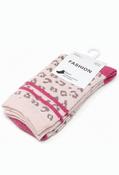 Leopard Print Socks, Rose / F/S image