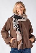 Mixed Animal Print Scarf image