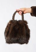 Faux Fur Crossbody Bag image