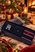 3 Gift Box of Men's Socks, Navy / 39/42 image