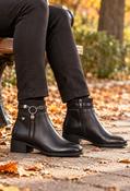 Gemma Ring Boot, Black / 36