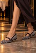 Diamante Ballet, Brown / 39