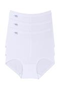 Maxi Basic Premium Comfort Brief 3 Pack, White / 10 image