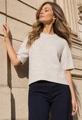 Twinkle Mini Sequin Jumper, Light Beige / F/S image
