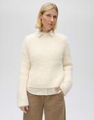 Pontes Fluffy Knitted jumper, Soft Cream / 34