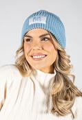 Knit Beanie - Blue / Free Size image