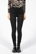 High Waist Fitted Trouser - Black / XS image