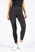Ribbed Seamless Leggings - Black / XS/S image