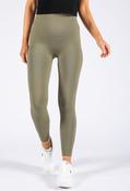 Ribbed Seamless Leggings - Khaki / XS/S image