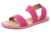 Elasticated Strap Sandal - Pink / 36 image