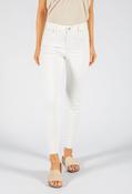 PIPER HUGGER ANKLE SKINNY IN PORCELAIN - White / 8 image