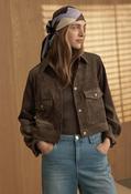 Hesani Cord Jacket - Brown / 40 image