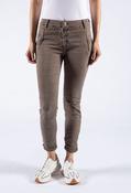 Crinkle Style Jeans - Beige / XS image