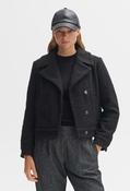 Humini Borg Biker Jacket - Black / 42 image