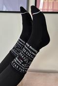 Crew Logo Socks - Black / 39/42 image