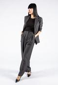 Classic Wide Trousers - Grey / S image