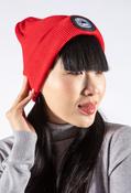 LED Torch Beanie Hat - Red / Free Size image