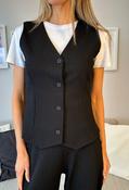 Pinstripe Waistcoat - Black / 16 image