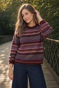 Colorado Fair Isle Jumper - Berry / 14 image