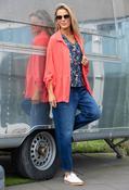 Talyssa Barrel Fit Jeans - Dark Denim / 12 image