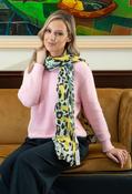 Bold Leopard Print Scarf - Beige / F/S image
