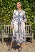 Floral Print Midi Dress - Pink / 16 image