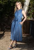 Emilia Denim Look Shirt Dress - Jeans Blue / 16 image